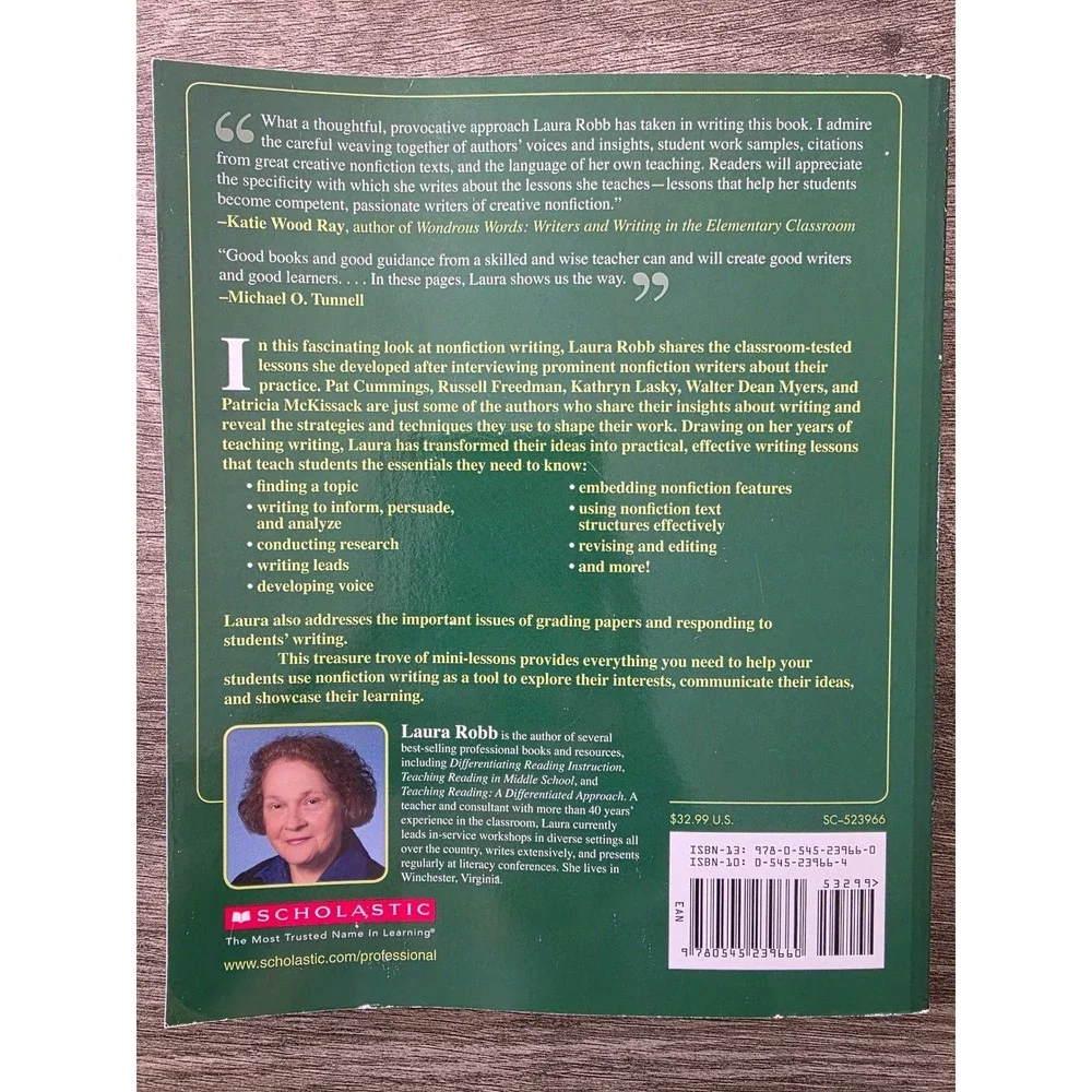 Scholastic teaching nonfiction